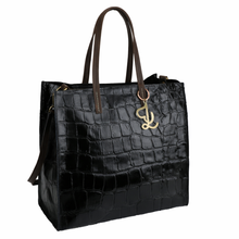 Load image into Gallery viewer, Special Edition Coucou Cabas – Croco Printed Leather