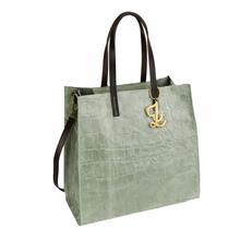 Load image into Gallery viewer, Special Edition Coucou Cabas – Croco Printed Leather