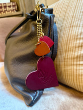 Load image into Gallery viewer, Triple Cœur Charm – Crafted in Paris